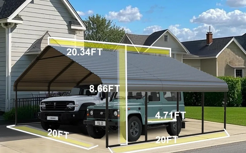 heavy-duty-galvanized-steel-carportcanopy-20x20