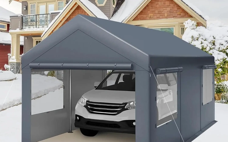 portable-steel-carport-canopy-with-sidewalls